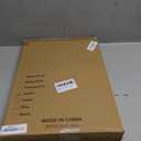 Serving Tray with Handles Set of 3 Rectangular Large Serving Platters 16.5/14.9/13.2 Inch White Plates for Dinner, Party, Entertaining, Amber