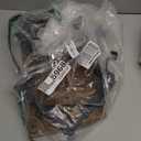 YINMIT Vinyl Record Holder, 80-100 LP Vinyl Record Storage Rack, Quick Assembly Vinyl Record Display, Retro Style Organizer for Magazine, Book, Files, Albums (Rustic Brown, 1 Tier)