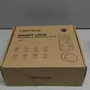 Fingerprint Keypad Deadbolt with Handle Set, Keyless Entry Door Lock, Door Locks for Front Door Lock Set, App Control, Auto Locking, Easy to Install, Matte Black