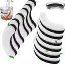 Cat Water Fountain Filters, 12 Pack Pet Fountain Replacement Foam Sponge Pre-Filters Fit for Clear Cat Water Fountain Dispenser