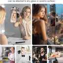 Phone Holder for Car Suction Cup Phone Mount Mag-safe 360 Rotatable Lock[89+LBS Strongest Suction 2800gf Magnetic]Foldable Vacuum Magnetic Phone Stand for iPhone 17 Pro Max/Air/16/Gym/Bathroom Mirror