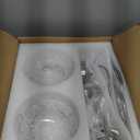 5-Light Chandeliers in Brushed Nickel Finish with Crystal Glass Shades, Brushed Nickel Chandelier Light for Dining Room,Hallway,Kitchen