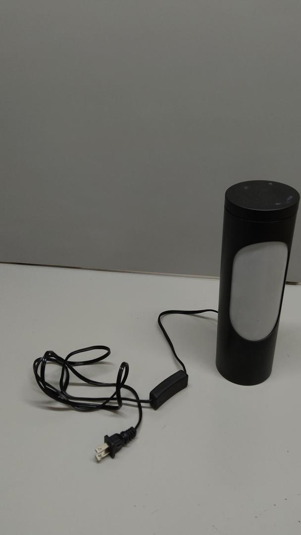 LEDIARY Kosher Lamp for Shabbos, Black Table Lamps and Nightlight for Living Room Bedroom，T10 Bulb Included (4W Eqv 40W, 400LM, 3000K)