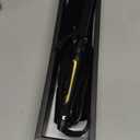 Lanvier 1 Inch Extra Long Hair Curling Iron with Ceramic Tourmaline Barrel, Professional Hair Curler up to 450F with Dual Voltage for Worldwild Use, Hair Waving Style Tool for Girls&WomenBlack