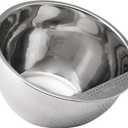 Helen's Asian Kitchen Professional Rice Washing Bowl Stainless Steel Rice Rinser Strainer with Side Drainer, 3-Quart Capacity. Ideal for Quinoa, Rice, Grains, Legumes, Vegetables. Kitchen Essential