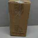 Toothbrush Holder with Cover 360 Rotating 4 Compartments Bathroom Toothpaste Electric Toothbrush Organizer, White