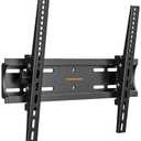 IWORKBOARD 40 50 55 inch Tilting TV Wall Mount for 24-65 '' TVs, Low Profile TV Mount, Ultra Slim Wall Mounts TVs Bracket, Max VESA 400x400mm, 99 lbs & 16 inch Studs, Fit Most 32+ 42 43 45 Screen