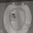 Bemis 170 Durable Plastic Toilet Seat, Elongated, White