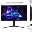 Samsung 27-Inch Odyssey G3 (G30D) Series FHD Gaming Monitor, 1ms, 180Hz, AMD FreeSync, Adjustable Stand, Black Equalizer, Virtual Aim Point, Eye Saver Mode, Flicker-Free, LS27DG302ENXZA