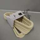 Amazon Basics Kids Space Saving Velvet Non-Slip Clothes Hangers with Shoulder Notches, Sturdy Construction for Closet Organization, 11.6", Beige, 30-Pack