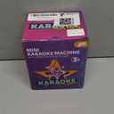 YLL Mini Karaoke Machine with 2 Wireless Microphones for Kids Adults, Portable Bluetooth Speaker Gift for Girls Toys 4, 5, 6, 7, 8, 10, 12+ Years Old Teens Birthday(Beige)