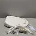 Bio Bidet BB550 Heated Bidet Seat with Warm Water Wash & Air Dryer, Night Light, Low Profile Design, Elongated