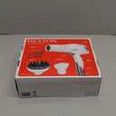 REVLON Infrared Hair Dryer with Diffuser & Concentrator - Ionic Ceramic Blow Dryer for Frizz Control, Shine, Soft Hair & Moisture Protection - 1875W Professional Salon-Quality (White)