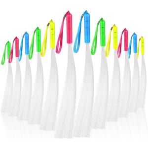 12 Pcs Fiber Optic Rod Sticks Fiber Optic Wand Glow Fiber Optic Light Handheld Decorations Light up Wand Rods Fiber Optic Lights for Kids Party Rave Accessories Wands Pvc 12 Pcs Fiber Optic Rod Sticks Fiber Optic Wand Glow Fiber Optic Light Handheld Decorations Light up Wand Rods Fiber Optic Lights for Kids Party Rave Accessories Wands Pvc