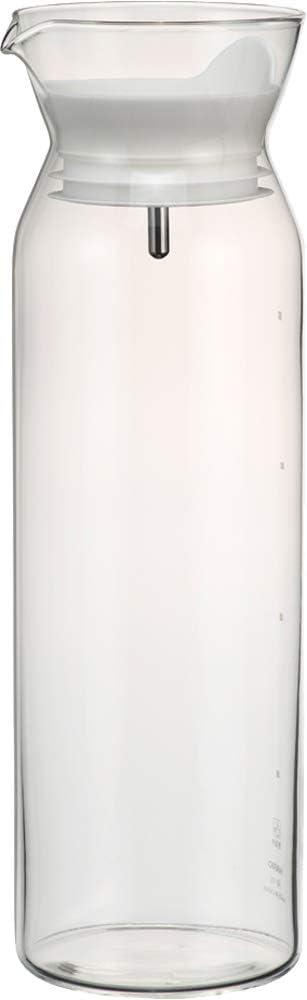 HARIO WPC-90-W Water Pitcher, 30.4 fl oz (900 ml), White