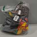 JOIEDOMI 7 FT Long Christmas Inflatables Outdoor Decorations, Inflatable Santa Riding Motorcycle with Reindeer, Blow Up Yard Decoration with Build-in LED for Xmas Party Outdoor Yard Garden Lawn Décor