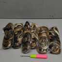 French Curl Braiding Hair, 12 Inch Curly Braiding Hair 8 Packs Bouncy French Curl Crochet Braids for Black Women Pre Stretched Loose Wavy Extensions(P1B/27/613, 12Inch)