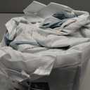 Lush Decor Coastal Chic Scalloped Edge Cotton Duvet Cover Set, 3 Piece Set, Full/Queen, Blue & White - Queen Bedding Set - White Duvet Cover Queen - Coastal Decor