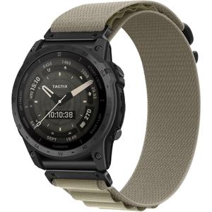Nylon Quickfit 26mm Watch Band for Garmin Fenix 8 51mm/Fenix 7X/6X/5X/5X Plus/6X Pro/7XPro Band,Soft G-Hook Smartwatch Bands for Garmin Enduro 2 3/Quatix 7/Descent MK2i/3i/Tactix 7Pro,epix Pro 51mm (G-Olive color)