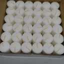 Light In The Dark White Votive Candles - Box of 36 Unscented Bulk Candles - 15 Hour Burn Time - for Weddings, Restaurants, Parties, Spa and Decorations.