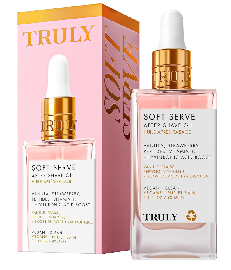 Truly Beauty Luxury After Shave Oil | Soothing & Hydrating Treatment to Prevent Ingrown Hair For Smooth, Irritation-Free Skin for Daily Use