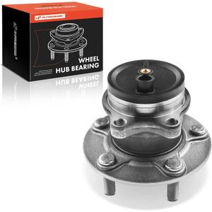 A-Premium Rear Wheel Bearing and Hub Assembly with 5-Lug Compatible with Mitsubishi Outlander 2013-2020, Outlander Sport 2013-2020, Eclipse Cross 2018-2020, RVR 2012-2019, FWD Only