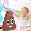 Poop Piata Funny Piata for Kids Birthday Party, Cinco De Mayo, Fiestas Decorations Party Favors17.1 x 13.1 x 3.5 Inches
