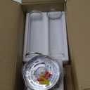 Bathroom Vanity Light Fixture, 2-Light Brushed Nickel Wall Sconce Lighting Fixture with Clear Glass, Indoor E26 Stocket Silver Wall Lamp for Mirror Living Room Hallway(Bulb Not Included) (1 Count (Pack of 1))