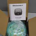 Elite Gourmet EGC115M Easy Egg Cooker Electric 7-Egg Capacity, Soft, Medium, Hard-Boiled Egg Cooker with Auto Shut-Off, Measuring Cup Included, BPA Free, Retro Mint