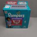 Pampers Diapers - Cruisers 360 - Size 6, 48 Count, Babyproof up to 100% Leakproof Pull-On Diaper