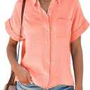 Shebote Shirt Coral Size S, Pink