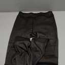 Tyusatu Fleece Lined Tights Leggings Women Black,Fleece Lined Tights Thermal Warm or Winter Skintone Sheer, L