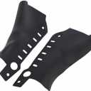 Chassis Coolant Pipe Guard Chassis Coolant Pipe Guard Steel 2 Pcs Chassis Coolant Pipe Guard Lower Condenser Tube Cover Replacement For 2021 to 2023