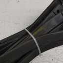 ROBLOCK 21" Rubber Tarp Straps with 150% Max Stretch, 100% EPDM Bungee Cords with Metal Crimped S Hooks, Ideal for Securing Tarps, Cargo, Canvases, Weatherproof (10 Pack)
