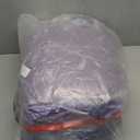 Luxudecor Dark Purple Comforter Set Queen Size, 7 Pieces Bed in a Bag Purple Floral Comforter and Sheet Set, Soft Microfiber Complete Bedding Sets for All Seasons