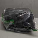 Cold Weather Sleeping Bag 100% Cotton Flannel XXL for Adults Big and Tall,Free Compression Sack (90" x 39" Right Zip, 0F Green)