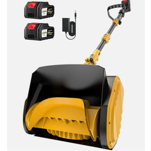 USEMAN Cordless Snow Shovel – 13" 24V Electric Snow Blower – Dual Batteries