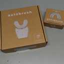 autobrush Sonic Pro U Shape Electric Toothbrush with Unique 360° Nylon Bristles, 3 Cleaning Modes, Ultrasonic LED Light Therapy, Rechargeable, Waterproof (9-12 Years, White)