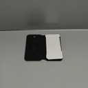 OtterBox iPhone 15 Pro (Only) Strada Folio Series Case - Shadow (Black), Card Holder, Snaps to MagSafe, Genuine Leather, Pocket-Friendly, Folio case