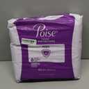 Poise Incontinence & Postpartum Pads for Bladder Leaks, 5 Drop Maximum Absorbency, Long Length, 84 Count