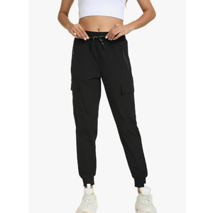 Rrosseyz Womens Cargo Pants with Pockets-Lightweight Quick Dry Water Resistant Hiking Pants for Travel Casual Athletic and Outdoor Size M