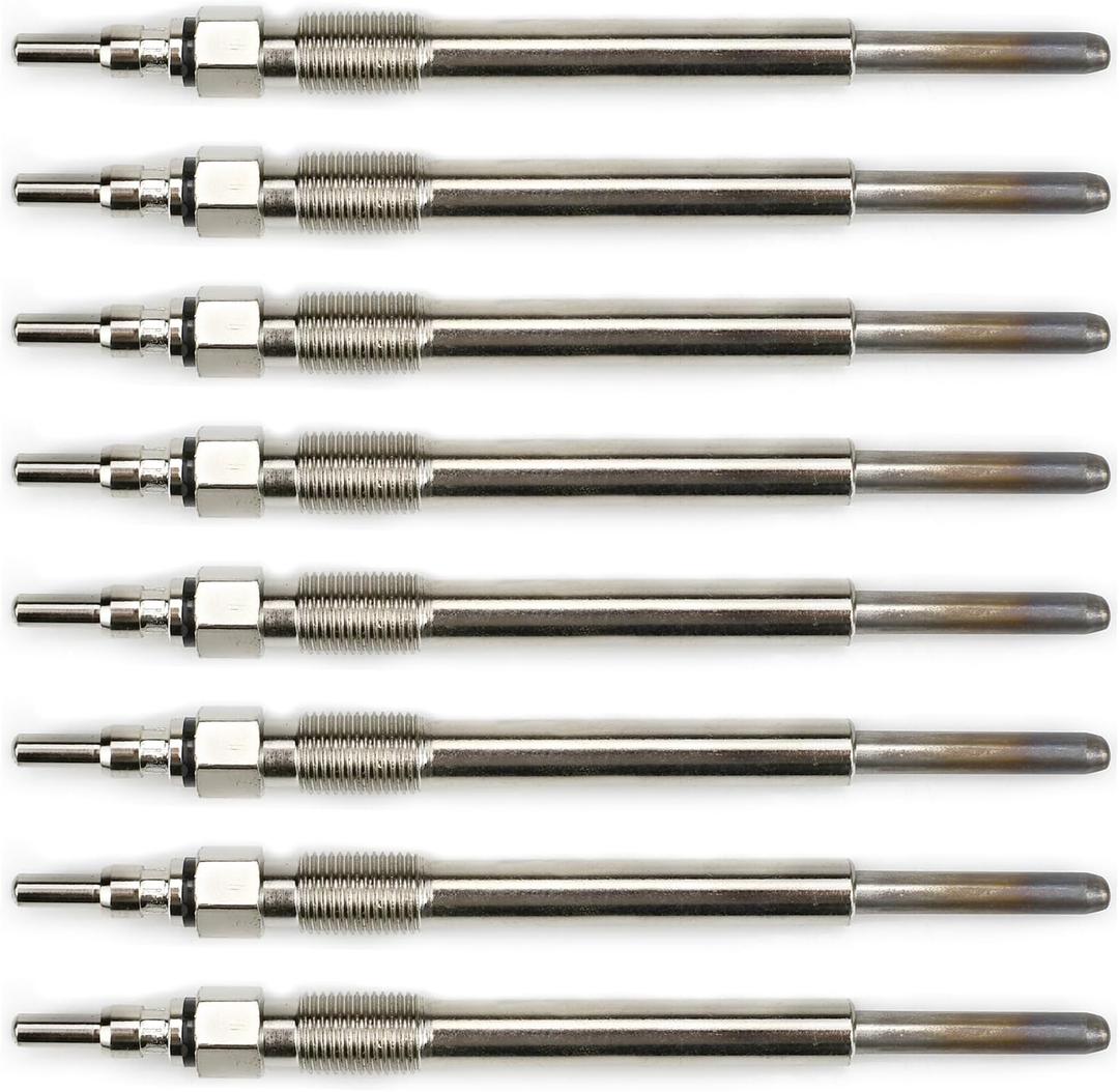 8Pcs F4TZ-12A342-BA Glow Plugs,Diesel Glow Plug Compatible with Ford E-350/F-250/ F-350/F-450/F-550 Super Duty Excursion 1995-2003
