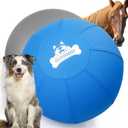 Herding Ball for Dogs 25 Inch - Dual-Layer Heavy Duty Herding Ball for Australian Shepherds, Border Collies & Cattle Dogs | Outdoor Herding Toy for Medium/Large Dogs - Backyard Training and Play-Blue
