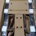 Silverback Height Adjustable In-Ground Basketball Hoop with Tempered Glass Backboard, Pro-Style Breakaway Rim & Backboard Pad (54 inch clear)