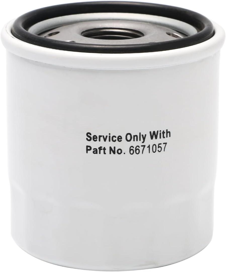 6671057 Engine Oil Filter Compatible with Bobcat Excavator 319 320 321 322 323 324 325 Loader 453 463 E14 E16 MT50 MT52 MT55 MT85 418 J37-1007
