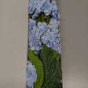 MARTINE MALL 3Pcs 21in Hydrangea Artificial Flowers, Latex Real Touch Hydrangeas Lifelike Large Hydrangea Flowers for Home Decor Party Arrangements Wedding Bouquets Centerpieces (Blue)