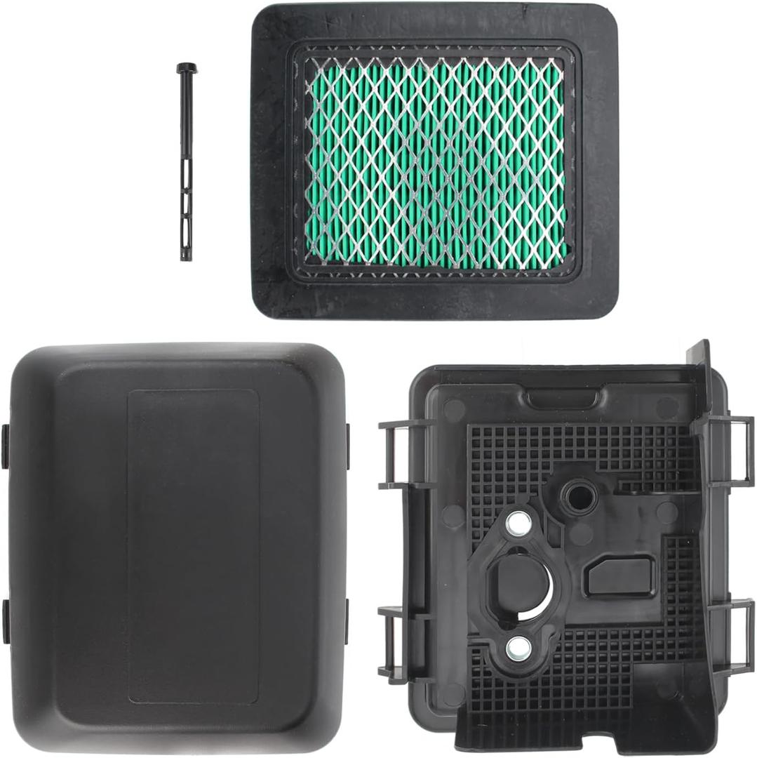 AUTOKAY 17231-Z0L-050 17220-ZM0-030 Air Cleaner Case Cover and 17211-ZL8-023 Air Filter for Honda GCV160 GC135 GC160 GC190A GC190LA GCV135 GCV160A Engine HRR216 HRS216 HRB216 HRT216 HRZ216 Lawn Mower