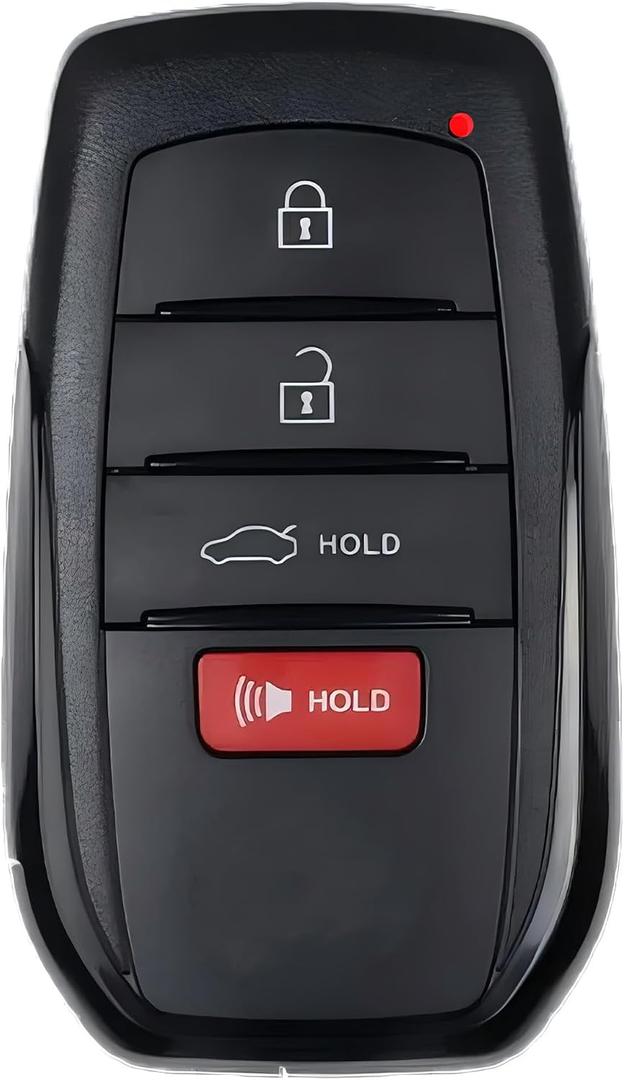 Keyless Entry Remote Control Smart Key Fob for Toyota Crown 2023-2024 | Alliskeys 4-Buttons Proximity Key Fob Replacement for Toyota Crown 2023 2024 HYQ14FBX 231451-3041 8990H-30190