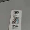 4 PACK 20 oz Straight Metal Straws with Silicone Tip for 20 oz Tumbler, Stainless Steel Reusable Drinking Metal Straw for YETI, STANLEY, US Acrylio, BJPKPK, Simple Modern and so on (COLOR 6)