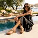 Womens Flip Flops Comfortable: Cushion Non Slip Summer Sandals
